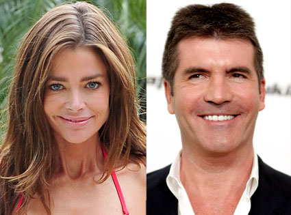 Simon Cowell, Denise Richards Simon Cowell, Denise Richards